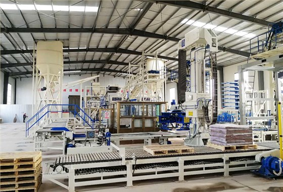 全自動免燒磚設(shè)備