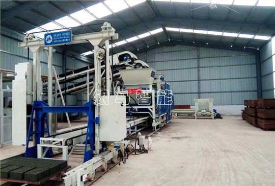 全自動(dòng)制磚機(jī)器