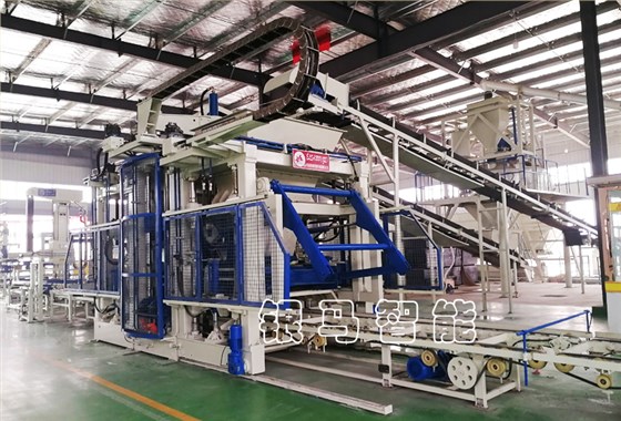 銀馬免燒磚全套設(shè)備實(shí)地運(yùn)行展示