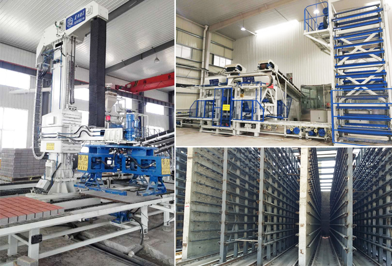 水泥磚制磚設(shè)備的配套設(shè)施有哪些部分組成？