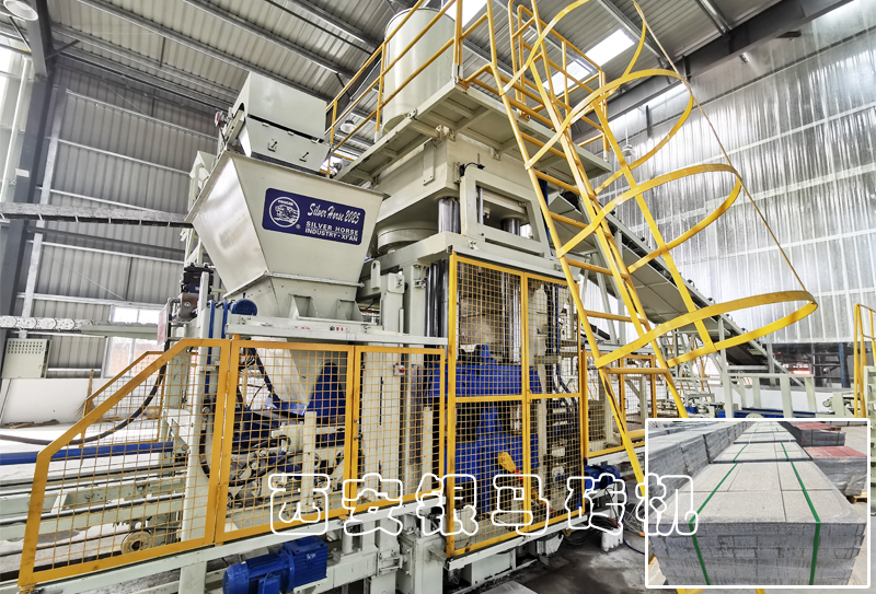 全自動新型磚機(jī)：發(fā)展不停歇，銀馬一季度銷售額破千萬！